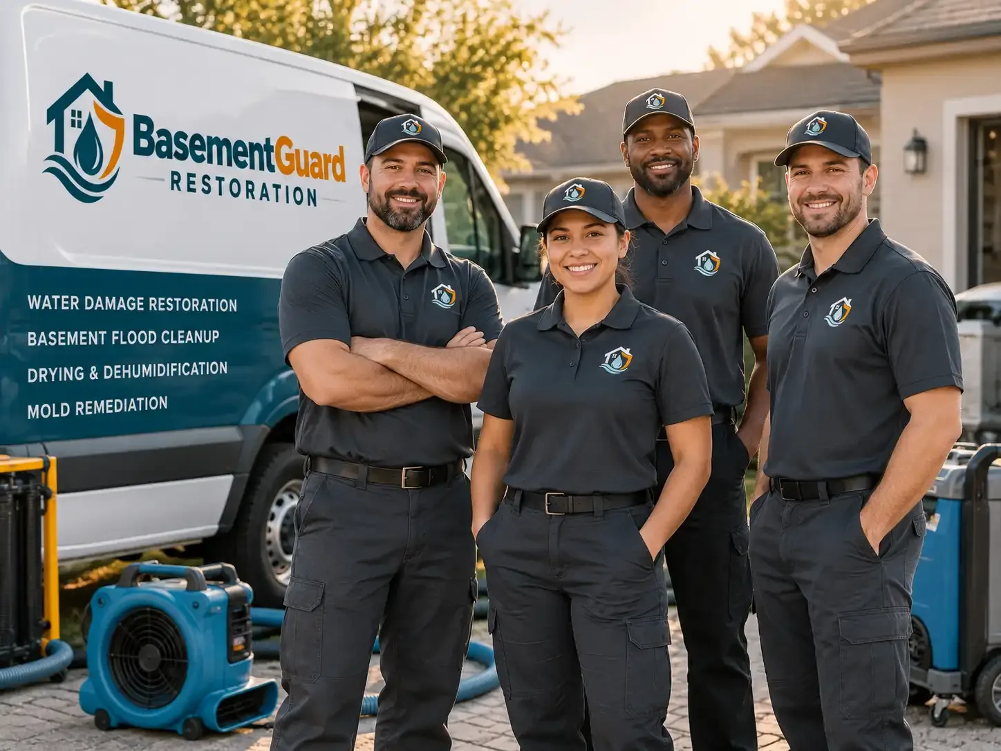 Basement Water Damage Restoration company in Schaller, IA